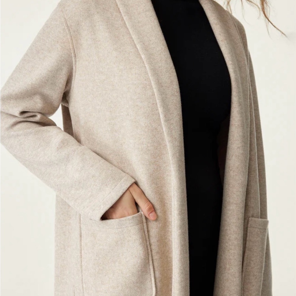 OGL Cream Trench Coat-New with Tags! - Picture 3 of 9
